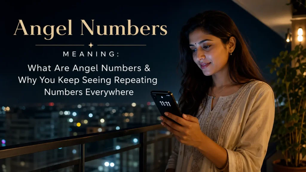 Indian man looking thoughtful at night representing numerology 2026 predictions and future insights