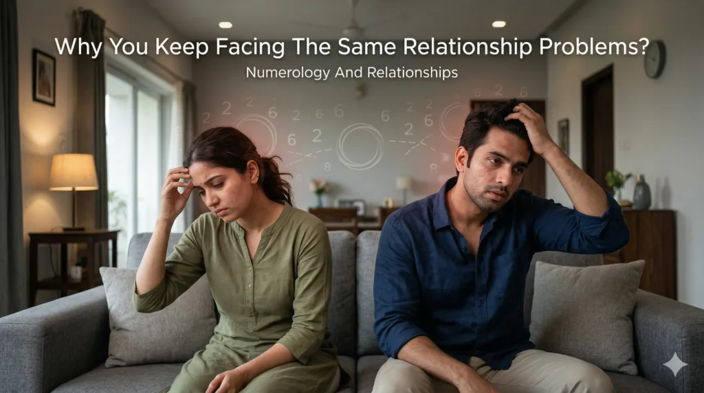 numerology and relationships compatibility chart showing repeated problems