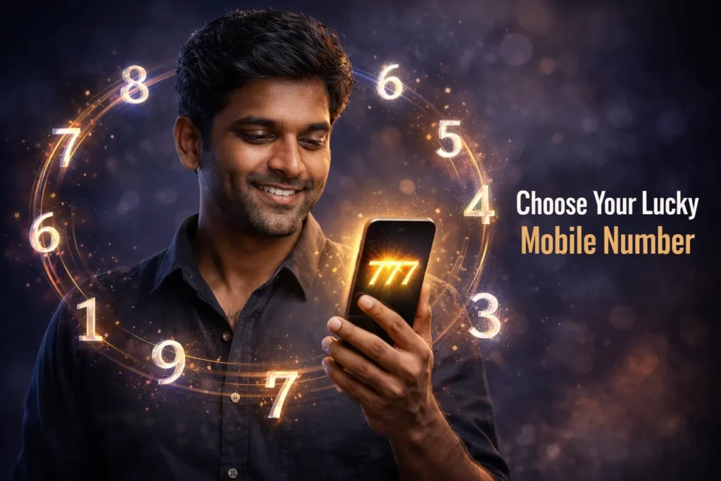 mobile number numerology lucky number selection chart