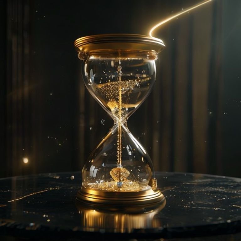 Saturn 2nd house financial astrology hourglass representing wealth cycles