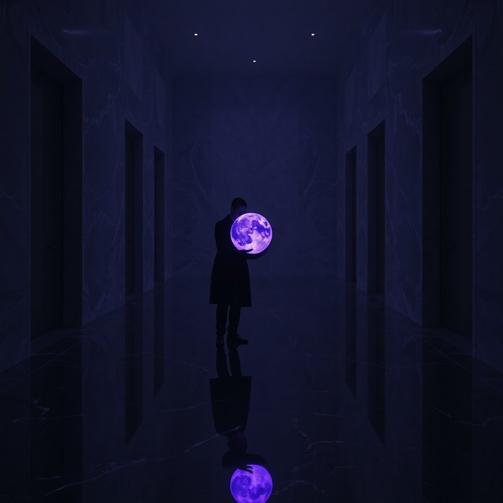 Pluto in the 7th House relationship power dynamics illustration