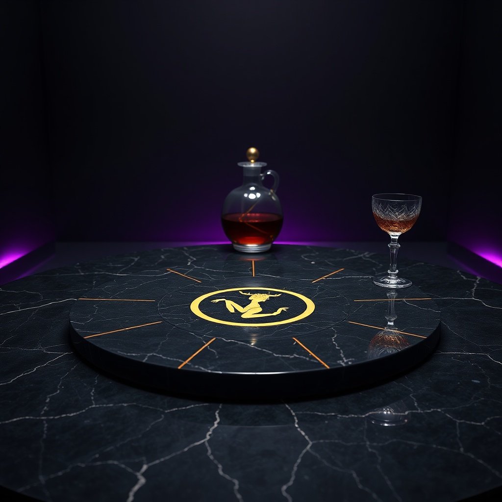 Venus in the 8th House luxury aesthetic representing power and love