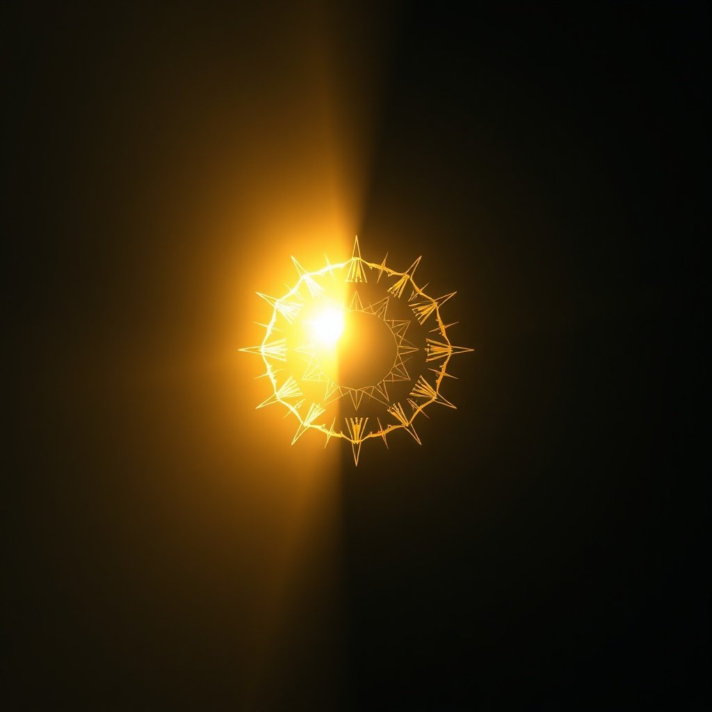 Rahu Mahadasha Success cosmic eclipse illustration