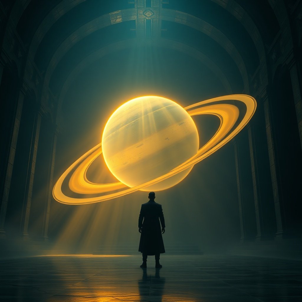 Saturn in 12th House Karma visualization