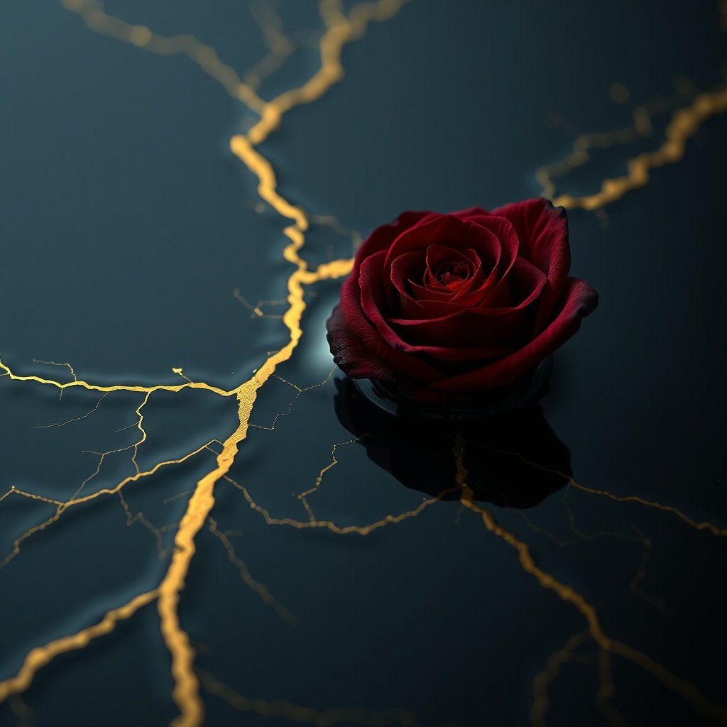 Venus in the 8th House symbolism representing intense love and transformation.