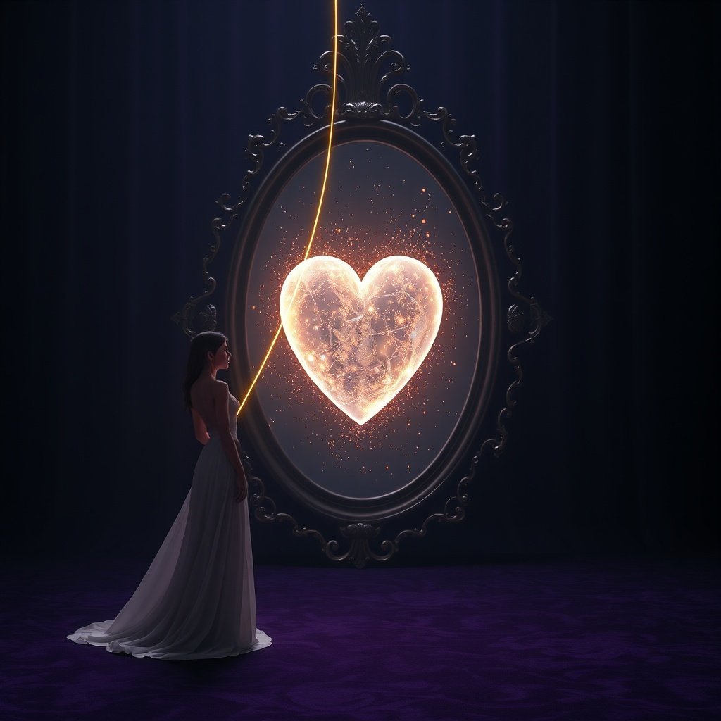 Venus in the 8th house trauma bond and attraction illustration